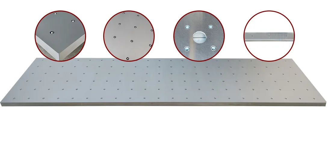 Air Floating Vakuumplatte